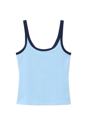 & OTHER STORIES, & OTHER STORIES SCOOP-NECK TANK TOP - Top - light blue blue