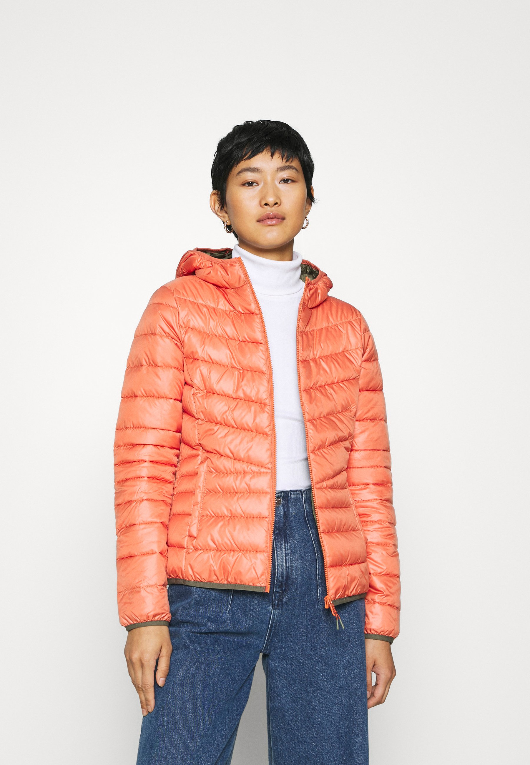 TOM TAILOR DENIM LIGHT PADDED JACKET Lett jakke burnt TOM TAILOR DENIM LIGHT PADDED JACKET Lett jakke sky
