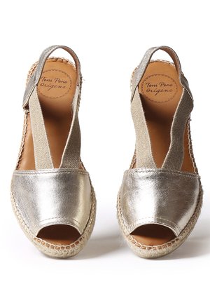 TEIDE P - Espadrilles - platinum