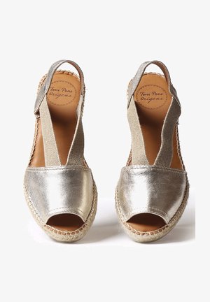 TEIDE P - Espadrile - platinum