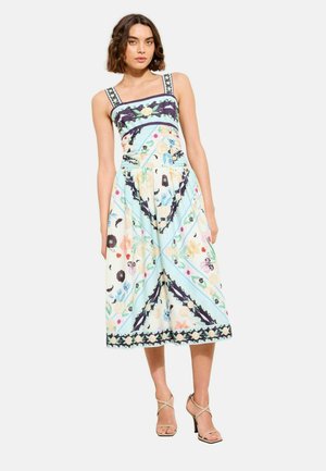 Lipsy, REGULAR FIT - SCARF PRINT MIDI DRESS . - Vapaa-ajan mekko - x mandy sade blue
