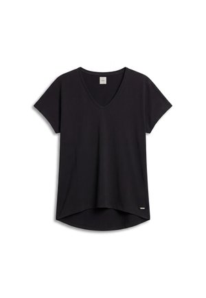 Calvin Klein, BOXY TEE - Βασικό μπλουζάκι - black