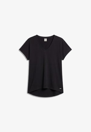 Calvin Klein, BOXY TEE - Βασικό μπλουζάκι - black