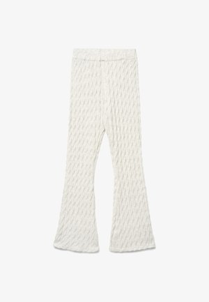 Terranova, PANTALONE LUNGO TINTA UNITA - Pantaloni - avorio melange
