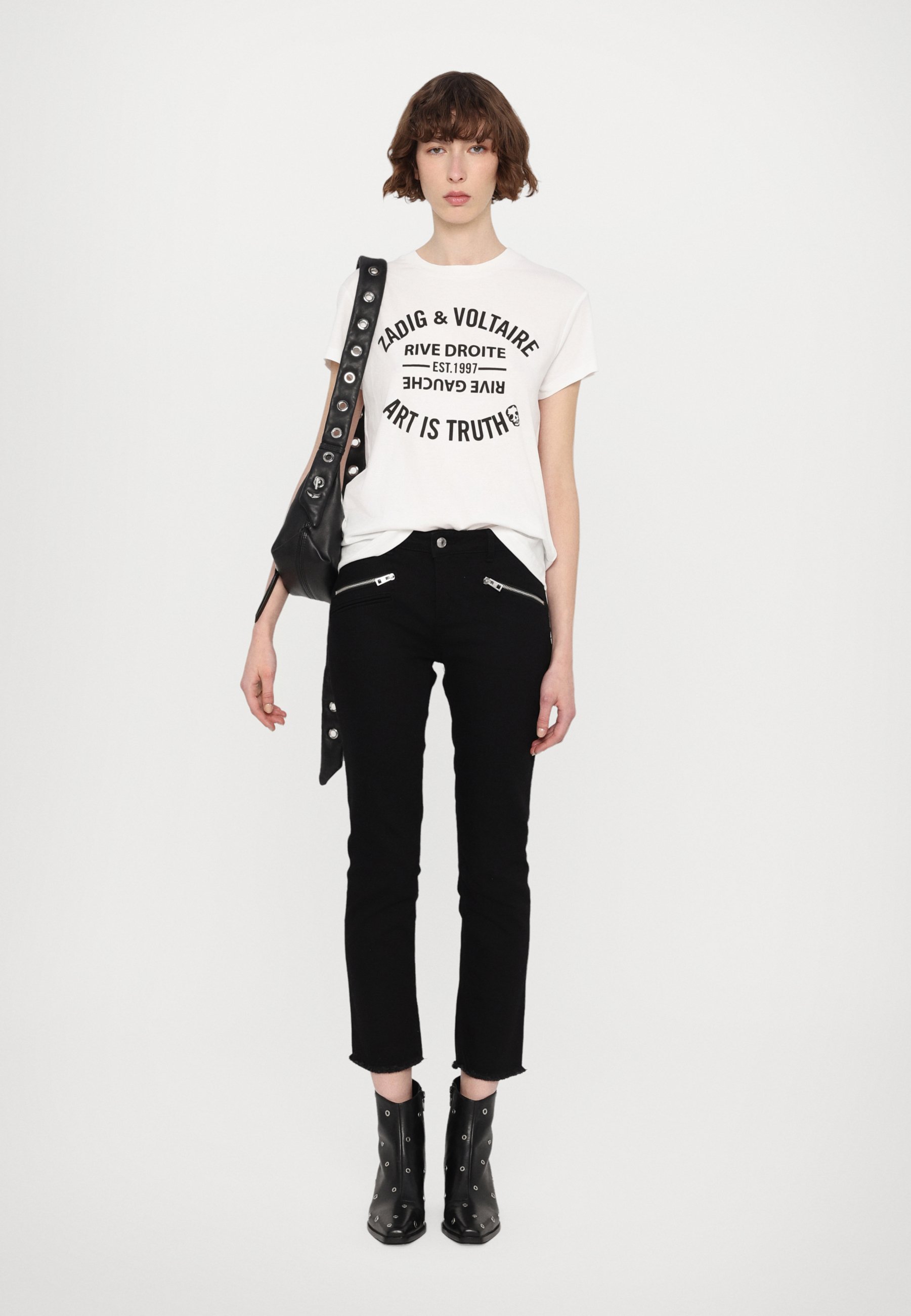 Zadig & Voltaire WALK ICO BLASON ECO - T-Shirt print - white