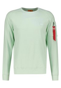 Alpha Industries FIT - Mikina - mint