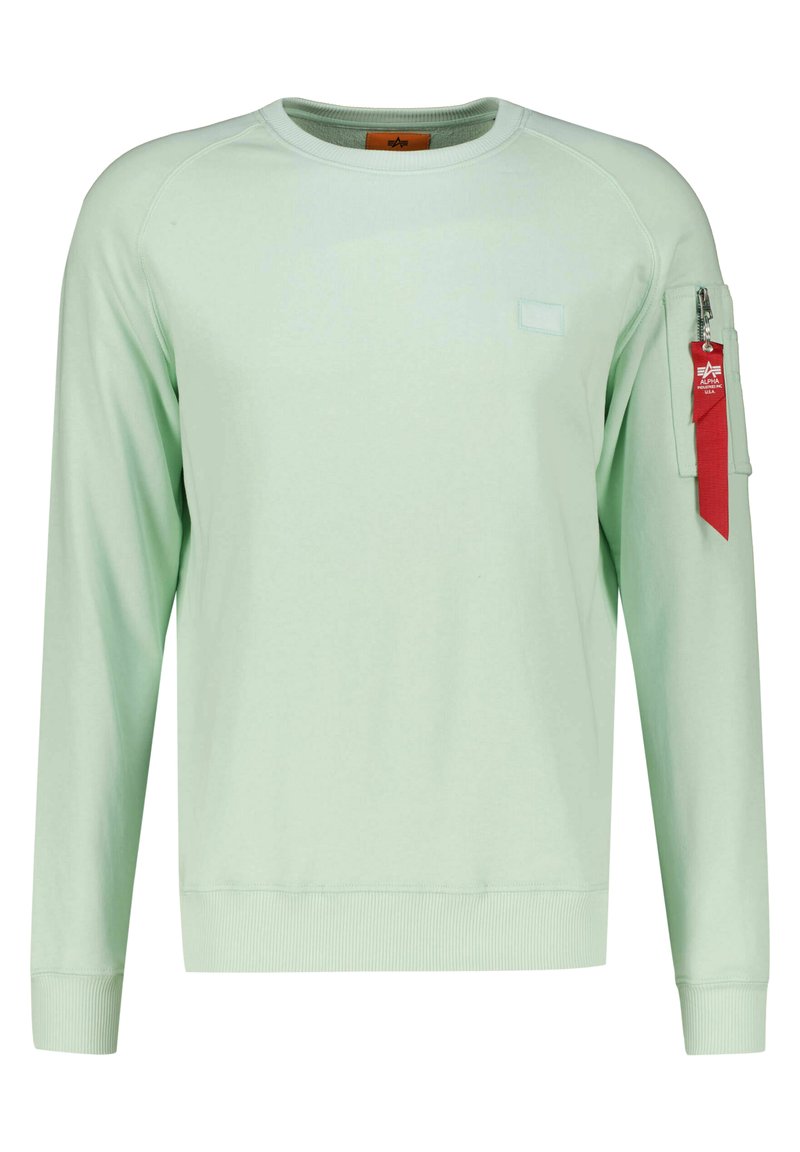 Alpha Industries FIT - Mikina - mint
