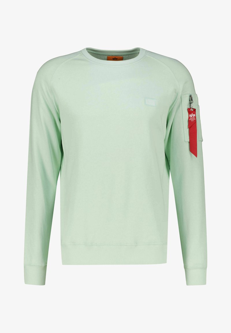 Alpha Industries FIT - Mikina - mint