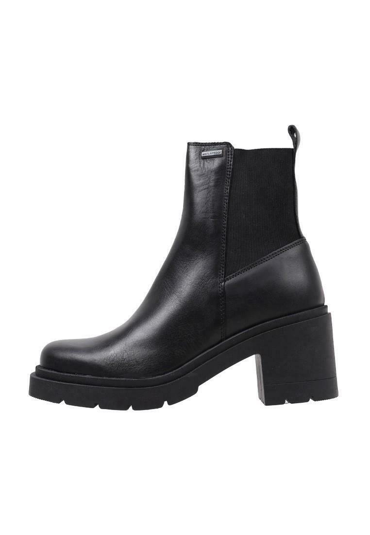 Sandra Fontán Botines con plataforma - black