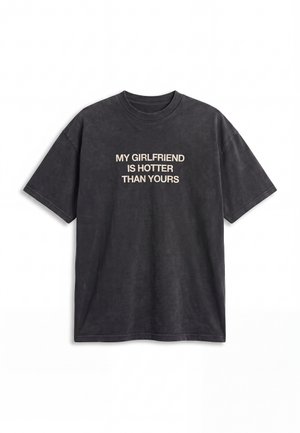 Pegador, LOBOS BOXY TEE - Printtipaita - vintage black