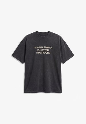 Pegador, LOBOS BOXY TEE - Printtipaita - vintage black