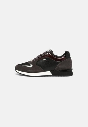 FLEUR - Sneakersy niskie - black/burgundy