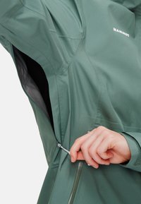 Mammut ALTO HOODED  - Hardshelljacke - dark jade