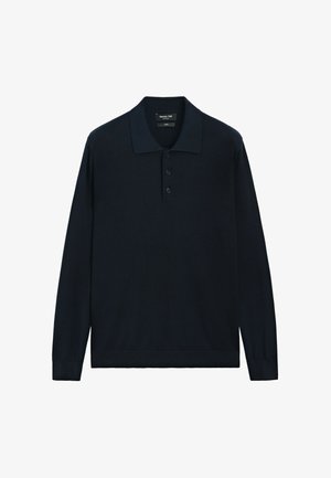 Massimo Dutti, Poloshirt - dark blue