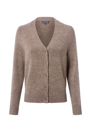 Strickjacke - taupe