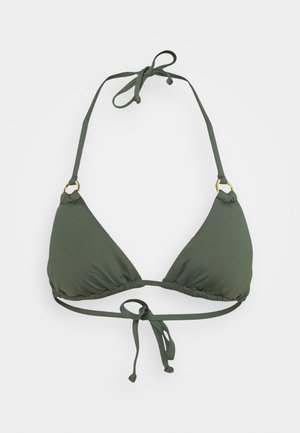 LASCANA WIRE  - Bikini top - oliv