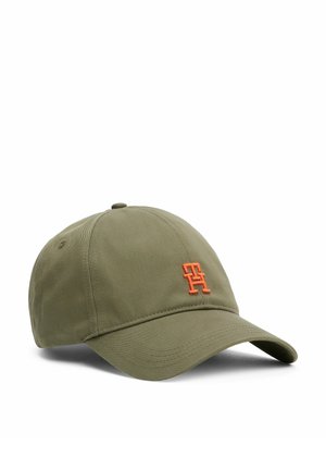 CONTRAST MONOGRAM BASEBALL  - Gorra - battle green