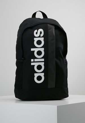 ESSENTIALS LINEAR SPORT BACKPACK - Reppu - black/black/white