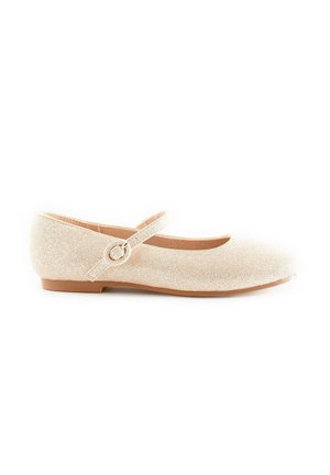 MARY JANE  - Ballerine con cinturino - champagne gold glitter