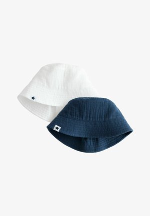Next, 2 PACK - Hatte - white and blue woven