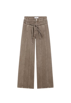 SEAMSBELT  - Pernera ancha - taupe