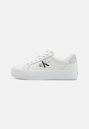 FLATFORM LACEUP - Sneakers basse - bright white/silver