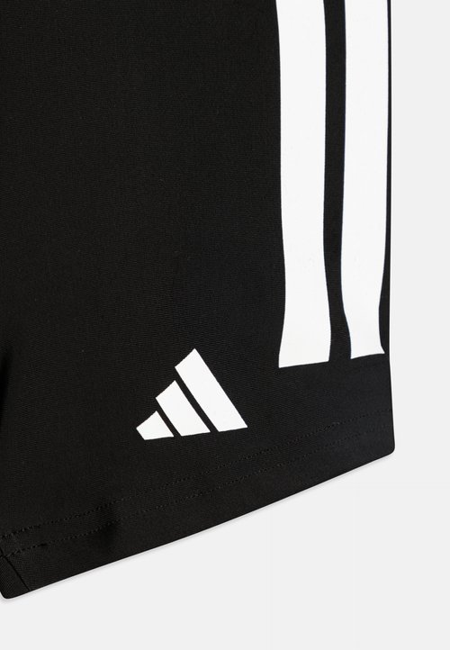 adidas 3 STRIPES BOXER KIDS UNISEX - Swimming trunks - black/white — photo 3