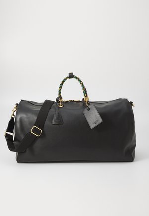 MOSCHINO BRAIDED CORD UNISEX - Weekend bag - nero