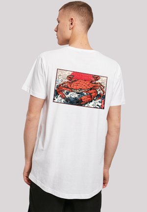WELLE CRAB JAPAN - T-Shirt print - weiß