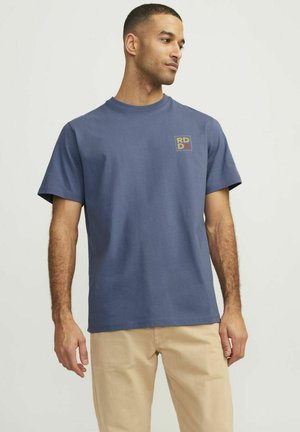 R.D.D. ROYAL DENIM DIVISION Triko s potiskem - vintage indigo