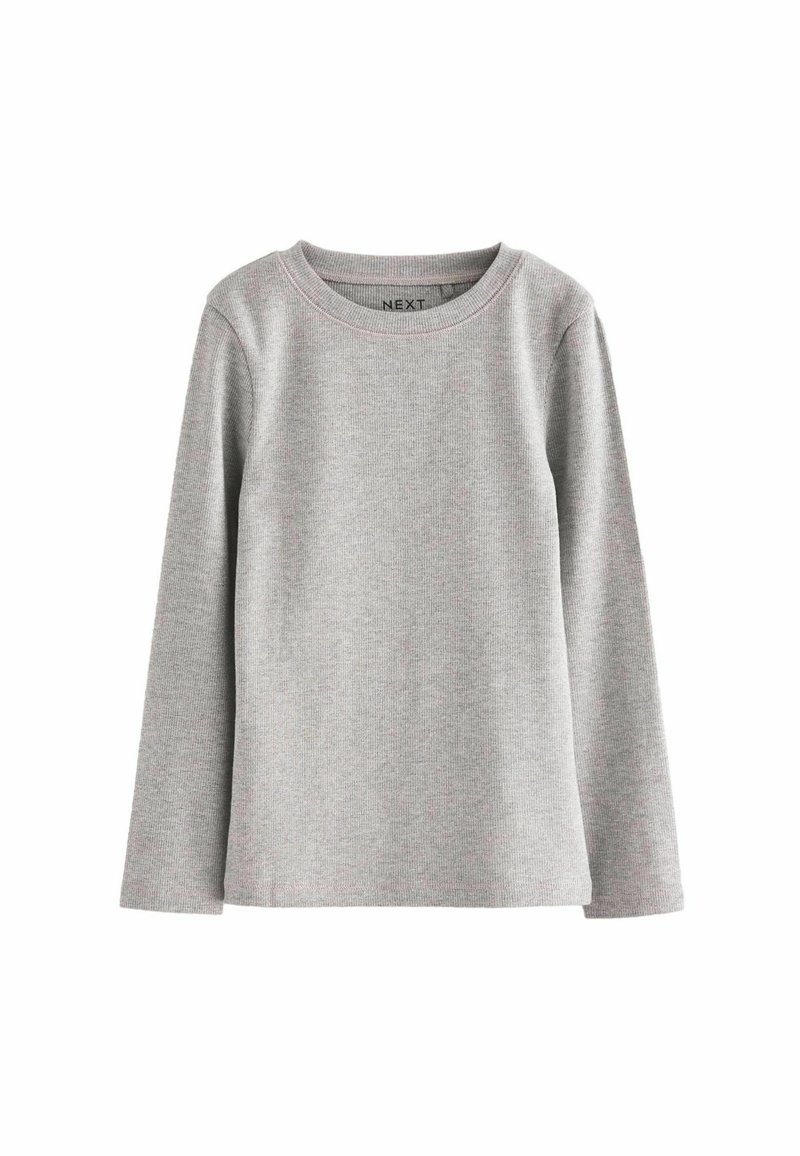 Next Langærmet T-shirt - metallic grey