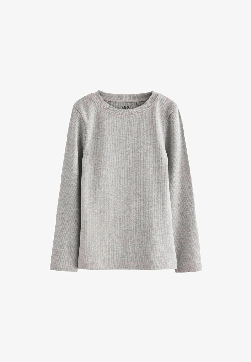 Next Langærmet T-shirt - metallic grey