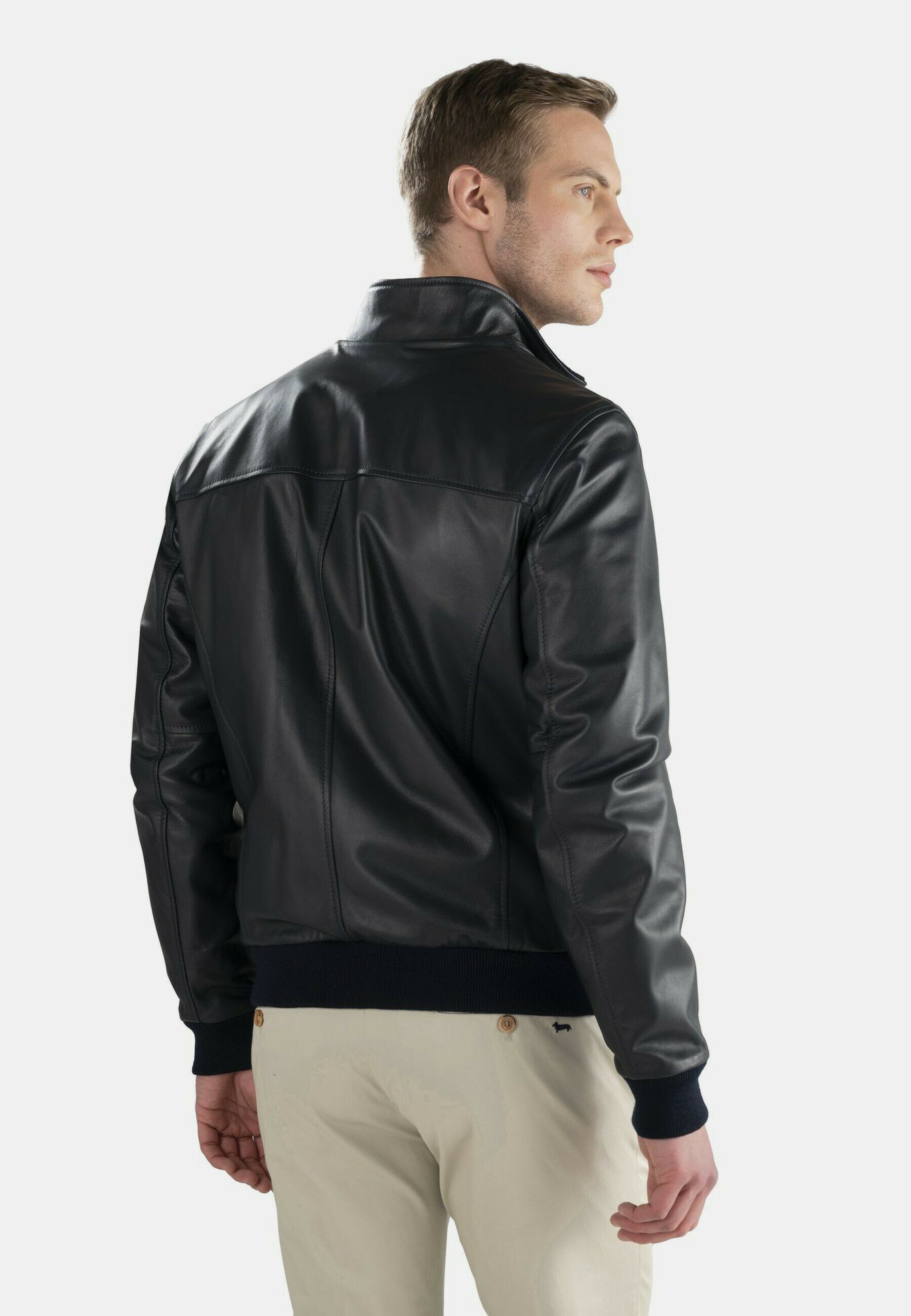 harmont & blaine leather jacket