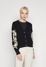 Objkhalesi Oversized Coat Black Detail Sandshell