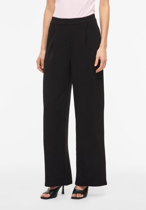 VILA, VIBENNE PANTS - Nohavice - black beauty