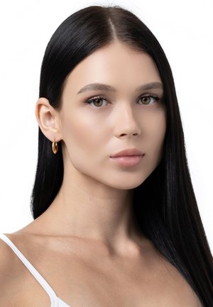 SENSORA JEWELRY LAUSANNE HOOPS - Ohrringe - gold-coloured