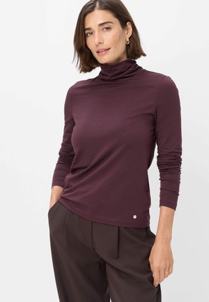 BRAX, STYLE CARINA L - Langærmet T-shirt - blackberry violet