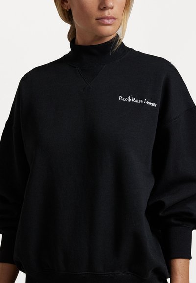 Polo Ralph Lauren LOGO FLEECE MOCKNECK - Sweatshirt - polo black