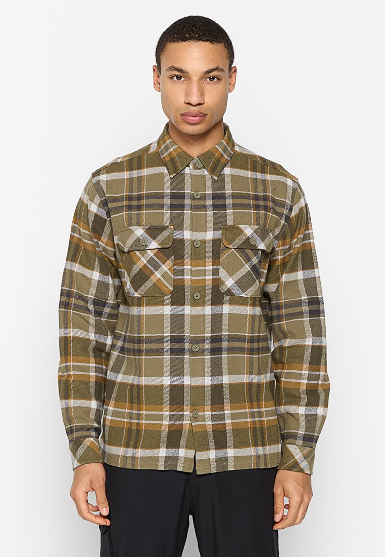 hurley Overhemd olijfgroen