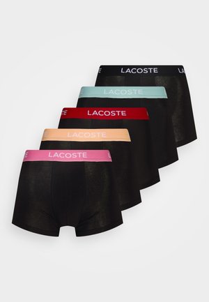 5 PACK - Uske bokserice - black/ledge/reseda/pastil