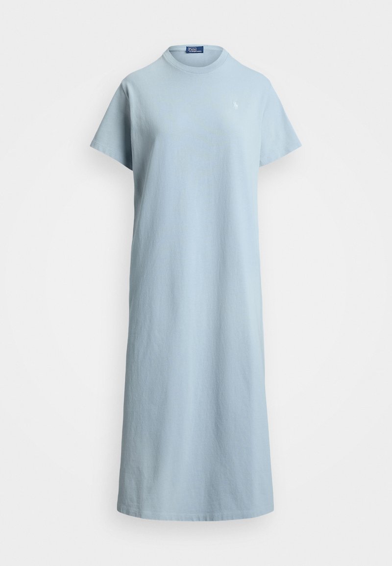 Polo Ralph Lauren COTTON JERSEY T-SHIRT DRESS - Φόρεμα από ζέρσεϊ - alpine blue