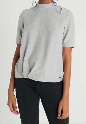 Nümph T-Shirt print - silver-coloured