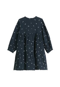 Marc O'Polo VOLANT MIT STRUKTUR - Blusenkleid - black