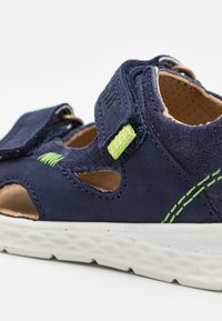 Superfit LAGOON UNISEX - Sandals - blau/hellgrün