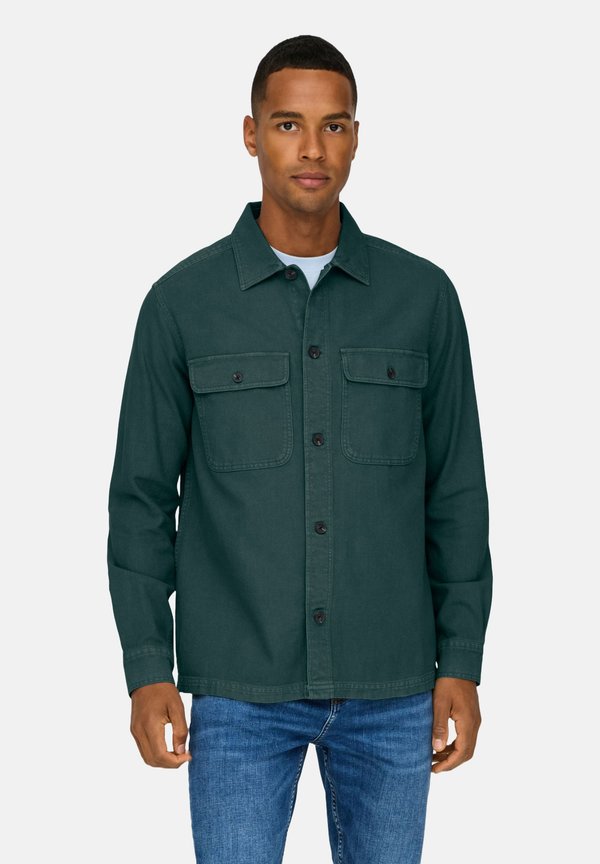 ONSOLIVER OVERDYE - Leichte Jacke - darkest spruce