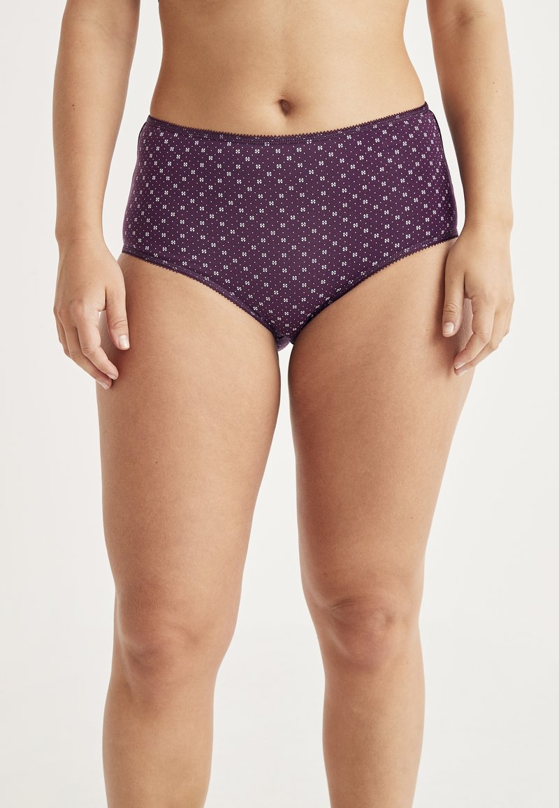 Cellbes of Sweden 3 PACK - Panties - dark purple dark petrol