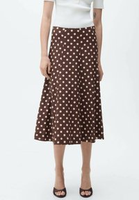 Mango ROMEO - Jupe trapèze - brown
