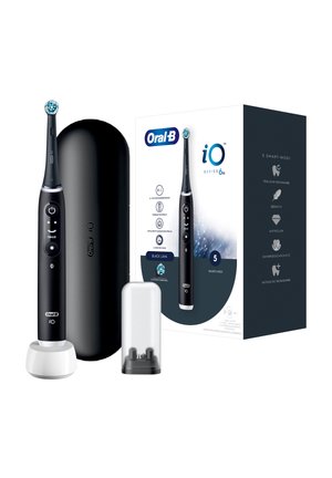 ORAL-B ELEKTRISCHE ZAHNBÜRSTE - IO 6 + REISEETUI - BLACK LAVA - Electric toothbrush - black lava