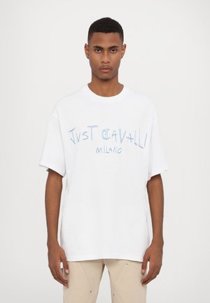 LOGO - Printtipaita - white