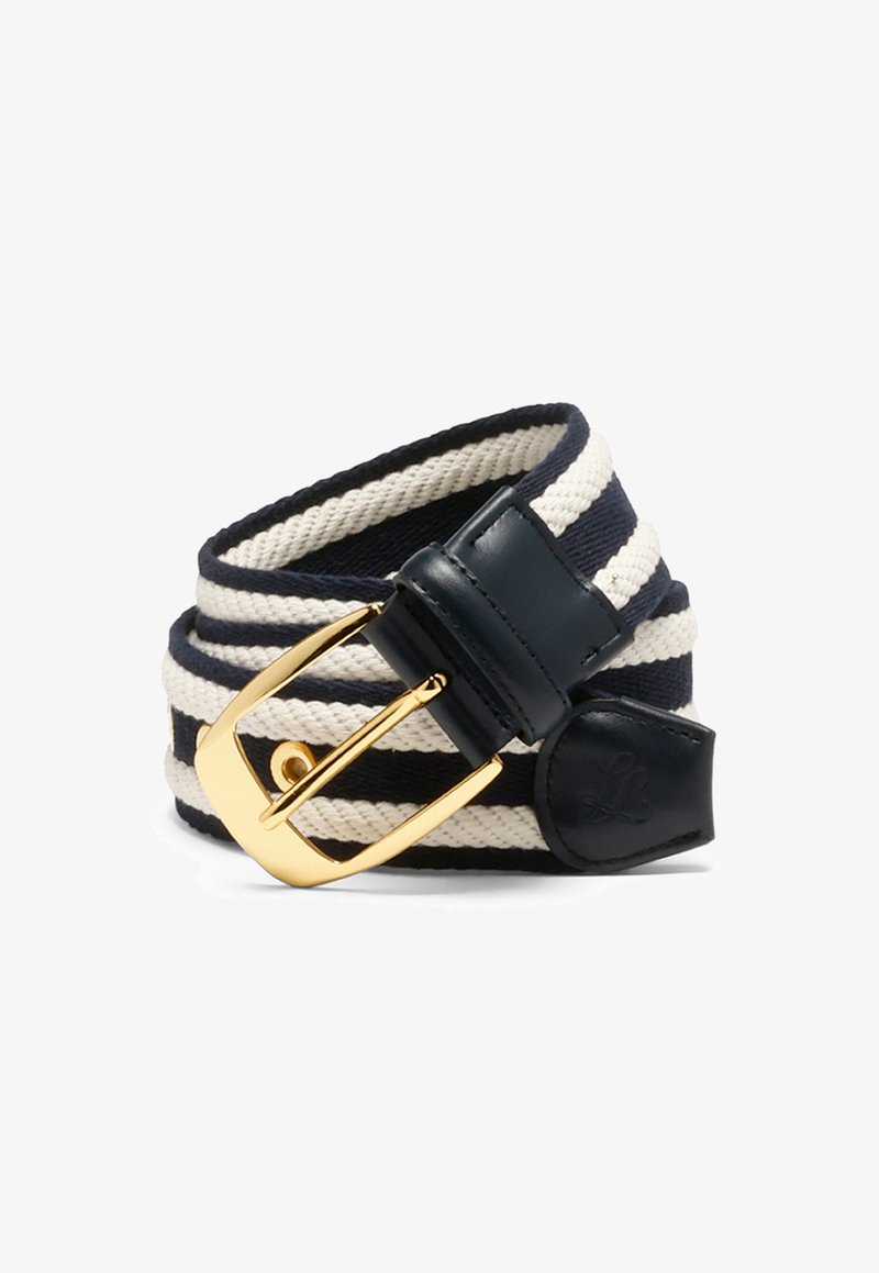 Luisa Spagnoli DILIGENZA - Vyö - blu bianco pel blu oro